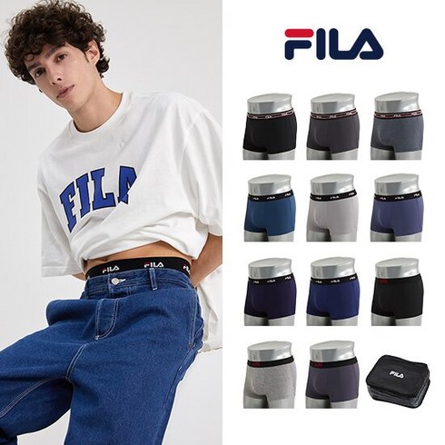 휠라드로즈 - FILA 데일리 기능성 드로즈 11종 남성