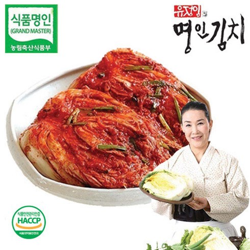 유정임 명인 김치 3종세트  - [유정임] 명인김치 배추김치, 1개, 3kg