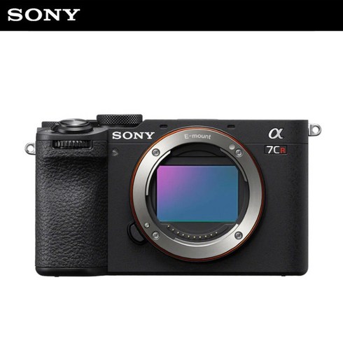 소니 공식대리점 풀프레임 컴팩트 카메라 알파 A7CR BODY 블랙 (ILCE-7CR), 단품