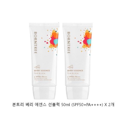 본트리 베리 에센스 선블럭 SPF50+ PA++++, 100ml, 1개