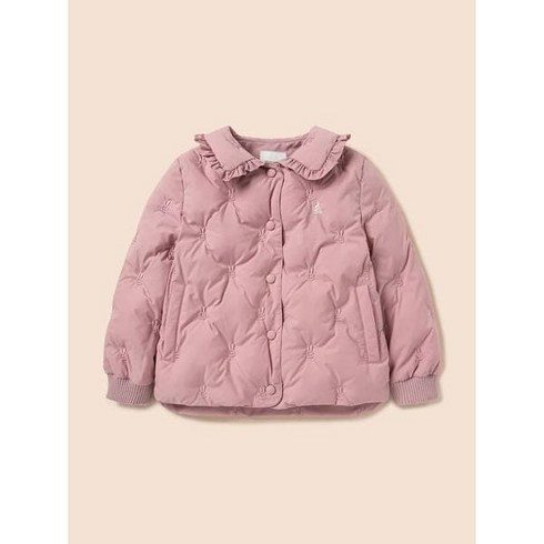 [백화점매장 정품출고] 빈폴키즈 키즈 다운 패딩 점퍼 [시즌오프30%] [BEANPOLE KIDS] 여아 튜브 - 라이트 핑크 (BI3839G01Y)