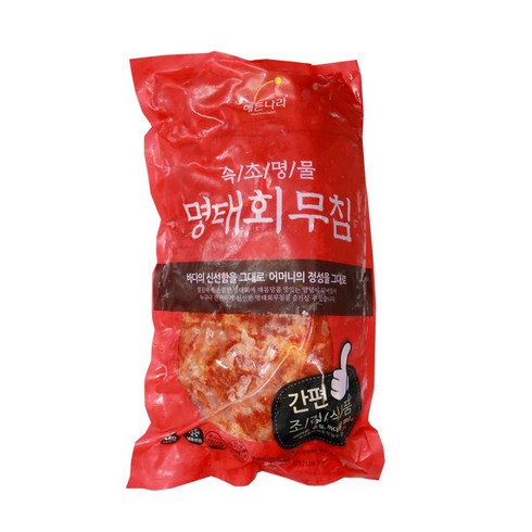 해든나라 명태회무침 2kg 대용량 회무침 물회 냉면용 회국수 회비빔, 1개