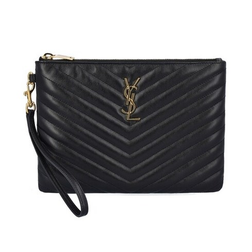 2023년 가성비 최고 입생로랑가방 - 생로랑 모노그램 마틀라세 클러치백 379039-CWU01-1000