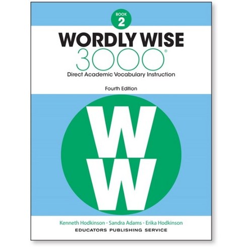 워들리와이즈2 - Wordly Wise 3000: Book 2 (4/E), Educators Pub Service