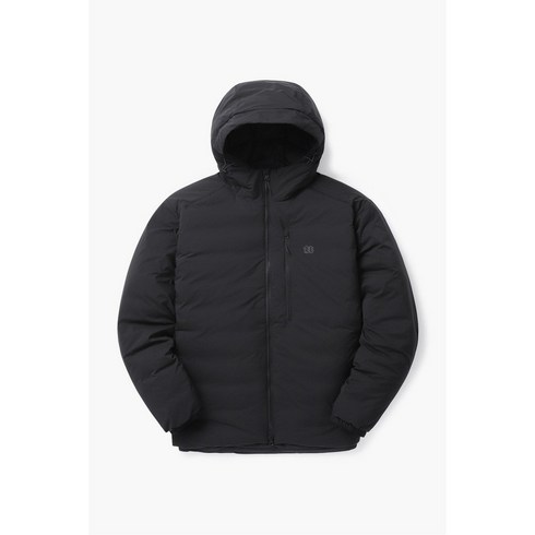 KOLON 코오롱스포츠스포츠 남성 논퀼팅 후드 다운 JWJDW23261BLK