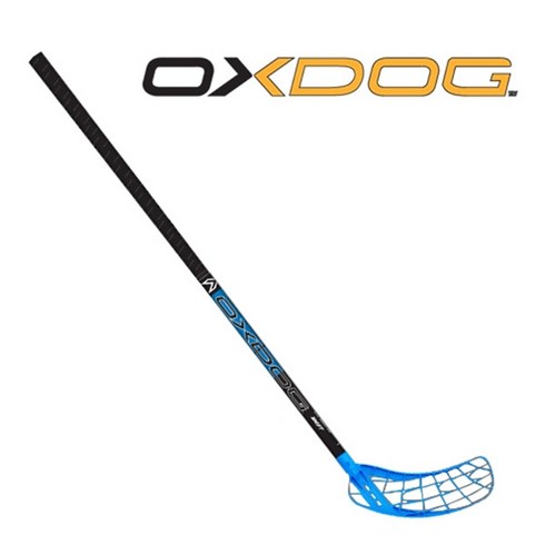 OXDOG 플로어볼 스틱 Player 33 blue 87cm, 왼손잡이(오른쪽방향)