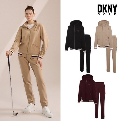 DKNY GOLF 23FW 져지셋업 2종 여성