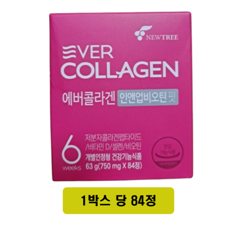 에버콜라겐 인앤업비오틴셀 19병  비오틴콜라겐 - 에버콜라겐 인앤업비오틴 핏 63g, 420정, 4개