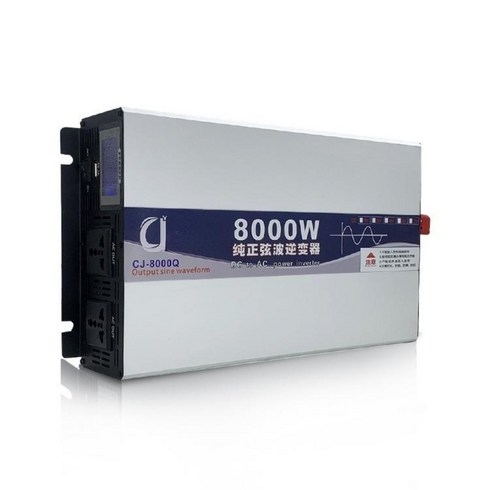24년형 차량용 순수 정현파 인버터 220V/60Hz 3.5KW/5.5KW/6.5KW/8KW, 5.5kw 신형 인버터, 12V, 1개