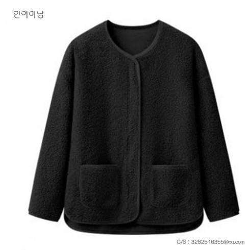 2023년 가성비 최고 농담곰 후리스 - 양털점퍼 양털후드티 보아털집업 후리스 바람막이 뽀글이 겨울 양고기 모피 자켓 여성 플리스