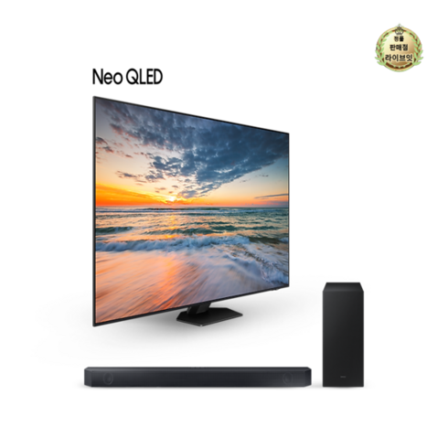 2023 Neo QLED 4K QNC83 (163 cm) + 3.1.2 ch Q사운드바 Q600C, KQ65QNC83-6