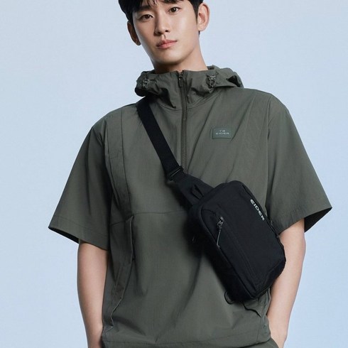 [국내정식매장] 아이더 반팔티 티셔츠 HIKE PACK (하이크 팩) UNI 반팔 아노락 자켓 (D/Khaki)