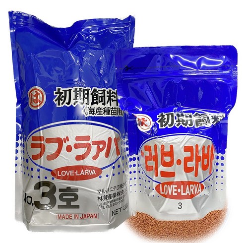 러브라바 - 전문가 열대어사료 러브라바 3호 500g 가성비사료 대용량, 1개