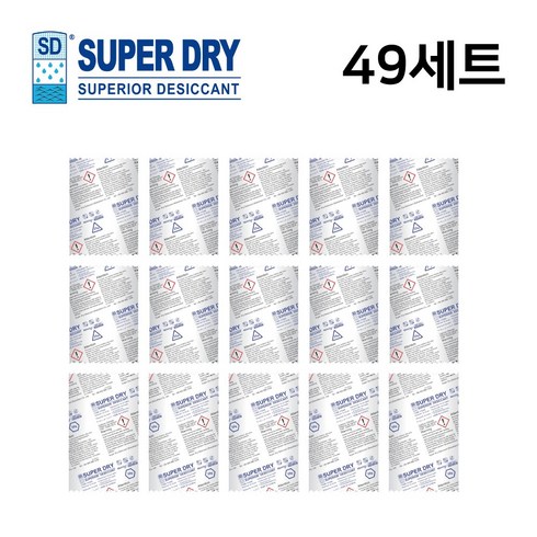 SUPER DRY 제습제 49세트 500g, 49세트 (500g)