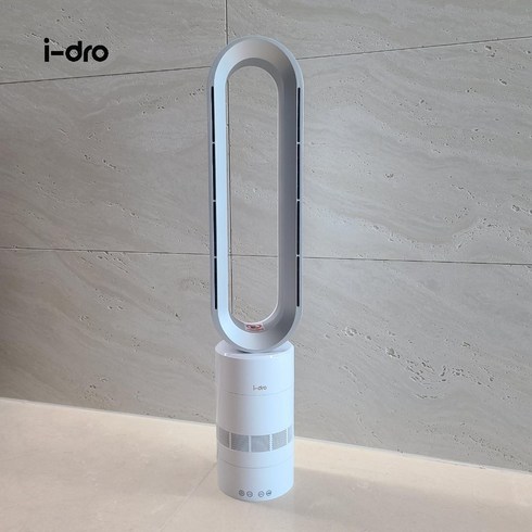 아이드로 냉온풍기 가정용 전기 욕실 PTC 히터 냉난방기 열풍기 저전력 사무실 스탠드 화장실, 화이트