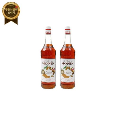 모닌 카라멜 시럽 1000ml 2개세트, MONIN 모닌 카라멜시럽 1000ml 2개세트, 1L