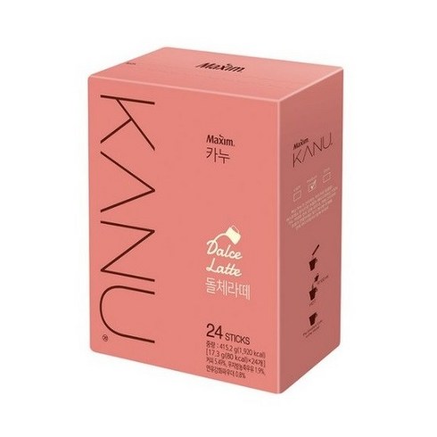 맥심 카누 돌체라떼, 17.3g, 1개입, 240개