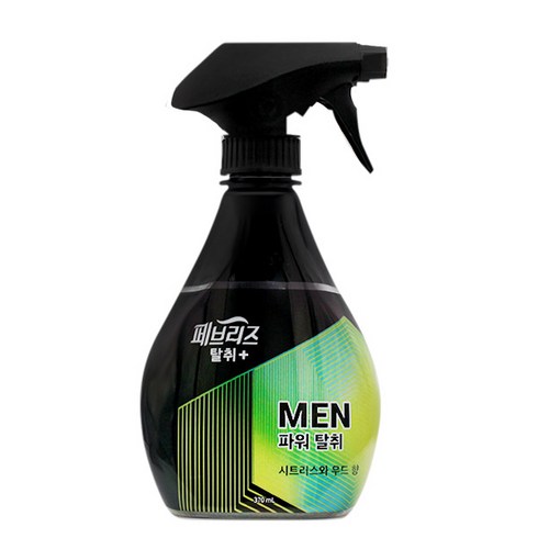 페브리즈 섬유탈취제 맨 시트러스와 우드향 본품, 370ml, 1개