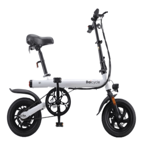 2023년 가성비 최고 샤오미전기자전거 - 샤오미 Baicycle 접이식 전기 자전거 12인치 26km 바이사이클 출퇴근용