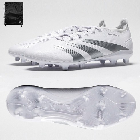 아디다스 축구화 프레데터 리그 로그 FG 천연잔디용 축구화 IE2372 + PO 축구화 가방