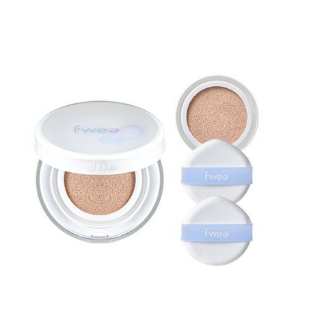 퓌 쿠션 글래스 본품(15g)+리필+퍼프, 1set, 1.5 피치글래스