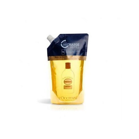 록시땅 아몬드 모이스쳐라이징 샤워오일 에코 리필, 500ml × 1개_one option