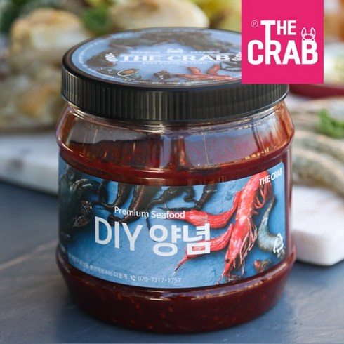 더꽃게 DIY 양념게장 양념 소스 1kg 꽃게장 무침 해물전용 만능소스, 1000g, 1개