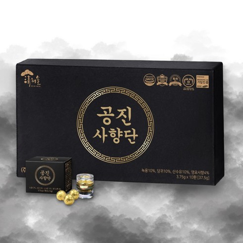 경주생약 공진사향단 3.75g x 10환, 10개