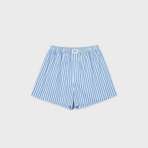 스내피커들 Steady Stripe Shorts (Serenity Blue)