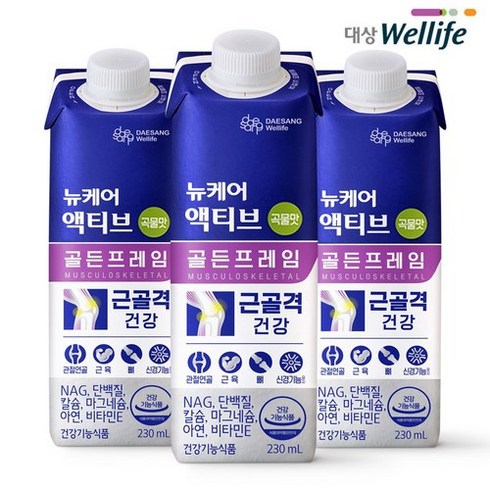 뉴케어 액티브 골든프레임 곡물맛, 230ml, 24개