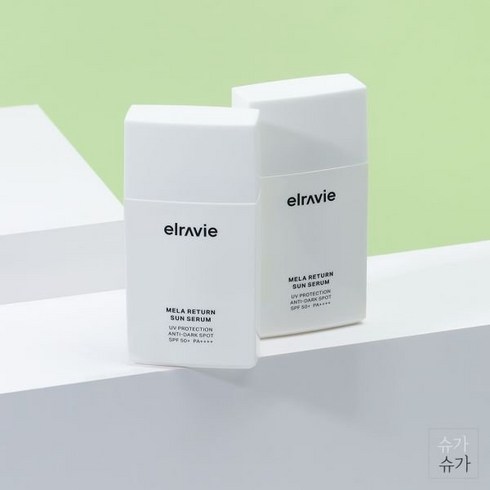 엘라비에 멜라리턴 선세럼 50ml SPF50+ PA++++ x2개