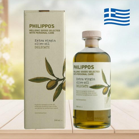 그리스 필리포스 엑스트라 버진 올리브 오일 500ml 1병, 1개