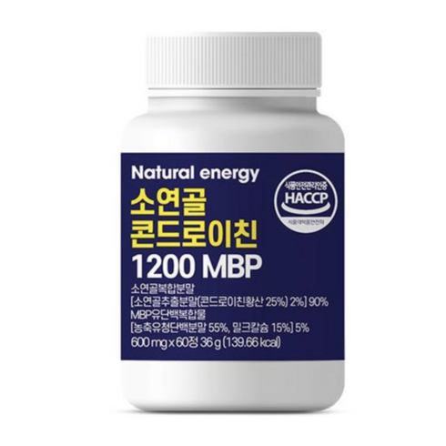 관절엔 콘드로이친 1200 1개월분 - 웰핏 소연골 콘드로이친 1200 MBP, 60정, 2개