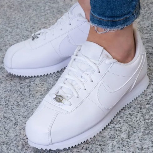 2023년 가성비 최고 나이키 코르테즈 꽃잎 - 나이키 코르테즈 베이직 SL 주니어 운동화 904764-100 WBA04E