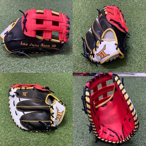 저스트글러브 이대호 배색 닭발1루미트 13인치 노마웹, 1개