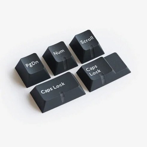 pbtfans - PBTfans 돌치 키캡 체리 프로필 LED 창 캡 잠금 Num, 없음, 1) Keycaps, 한개옵션1, 없음