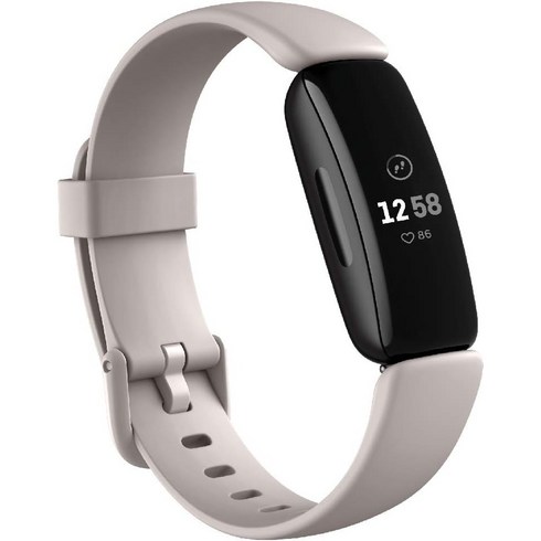 Fitbit Inspire2 피트니스 트래커 Lunar White 루나 화이트 LS사이즈 [일본 정규품], 30cm