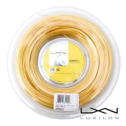 럭실론 4G 1.25mm 200M 릴 테니스스트링(정품)거트 LUXILON Tennis String 테니스스트링 (정품)커트