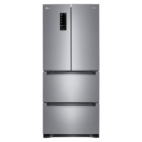 2023년 가성비 최고 김치냉장고 김치가 얼때 - LG전자 디오스 스탠드형 김치냉장고, 실버, K415S14E