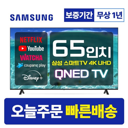 삼성 65인치 TV NEO QLED 4K UHD 스마트TV 65QN85 LED 미러링 넷플릭스 유튜브, 매장방문