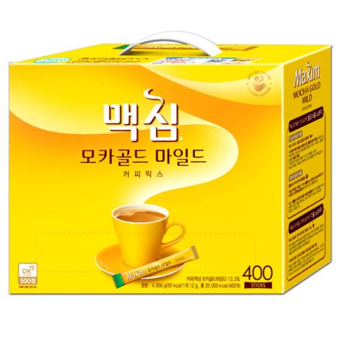 맥심 모카골드 210T (테스트등록), 1개입, 400개, 11.7g