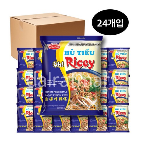 ACECOOK 오라이시 후티우 남방 베트남쌀국수 70G 24입, 24개