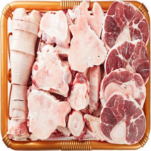 매운우족찜 - [대끼리한우] 한우 겨울몸보신 사골 잡뼈 통사태 우족 소꼬리세트 곰거리세트 거래처선물 임원선물, 1세트