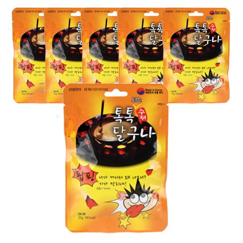톡톡 튀는 수제 달구나 캔디, 25g, 12개