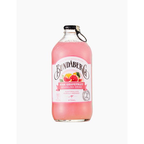 분다버그 핑크 그래이프푸르트 탄산음료, 12개, 375ml