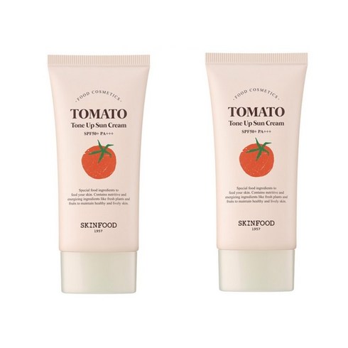 토마토 선크림 2개 + 샘플 사은품 증정 지급 5개, 50ml