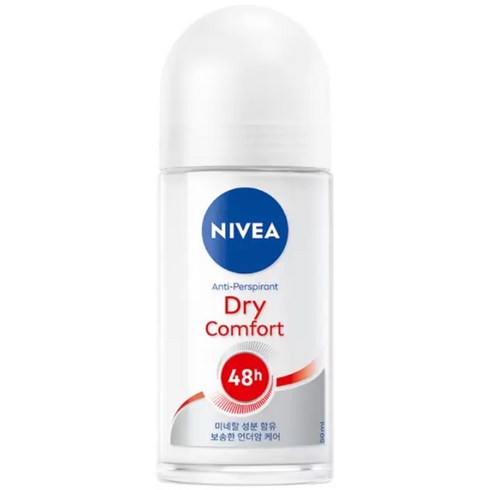 부드러운 롤온타입 NIVEA 데오드란트 롤온 드라이 콤포트 은은한 비누향 50m, 50ml, 1개