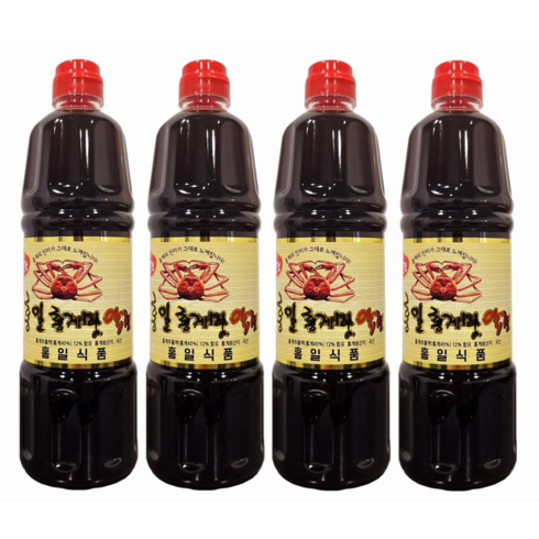 홍게액젓 - 홍일점 홍게맛액젓, 4개, 900ml