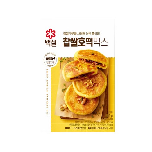 백설 찹쌀 호떡믹스 400g, 10개