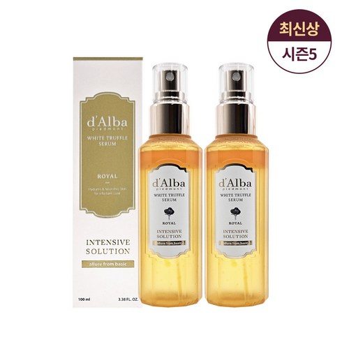 [홈쇼핑 최신상] 달바 시즌5 로 얄 미스트 세럼 100ml 2개